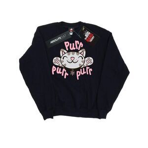 Big Bang Theory Boys Soft Kitty Purr Sweatshirt / Navy Blue